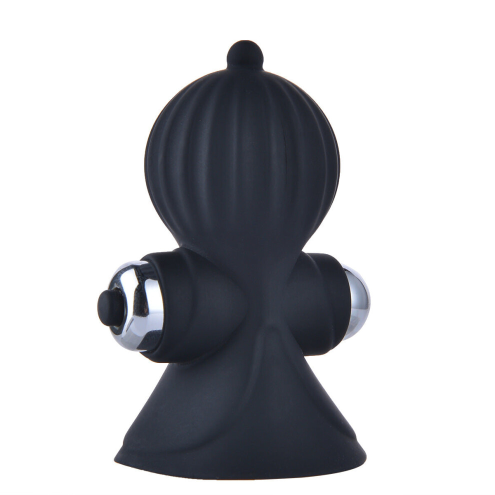 House Of Glass Purple Nipple Enhancing Vibrating Sucker Cup (Purple)