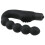 Black Vibrating Anal Beads 1