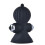 Nipple Enhancing Vibrating Sucker Cup (Black) 1