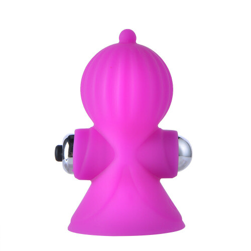 Nipple Enhancing Vibrating Sucker Cup (Purple) 1