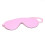 Padded Leather Blindfold (Pink) 1