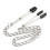 Adjustable Stainless Steel Chained Nipple Grips 1
