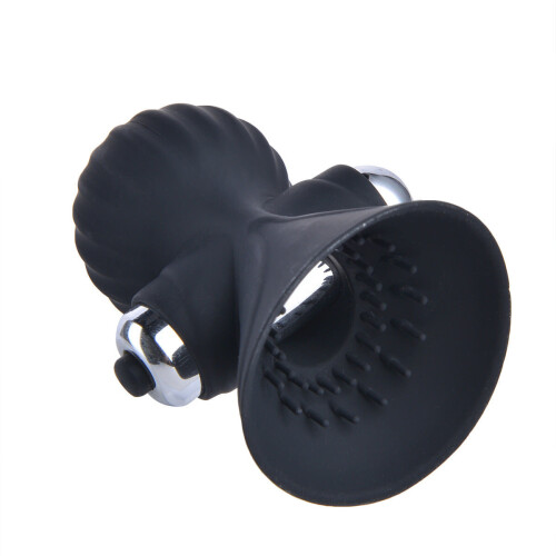 Nipple Enhancing Vibrating Sucker Cup (Purple) 2
