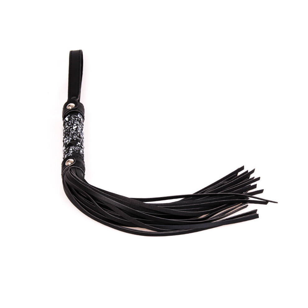 The 'Graffiti' Faux Leather Fronded Flogger