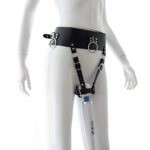 Handsfree Vibrating Wand Harness 2