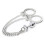 Jewelled Butt Plug Chain and Hand Cuffs 2