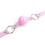 Pretty Pink Plastic Ball Gag 5