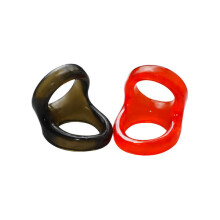 Jelly Cock Ring (Black)