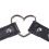 BDSM Heart Shaped VF Leather Collar 4