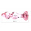 The Flower Twist Glass Butt Plug 2