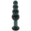 The Fourpop Glass Dildo (Black) 1
