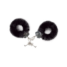 Book'em Danno - Black Furry Handcuffs