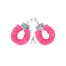 Book'em Danno - Pink Furry Handcuffs