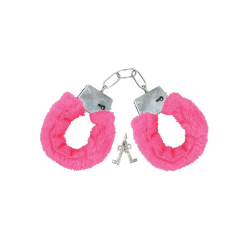 Book'em Danno - Pink Furry Handcuffs