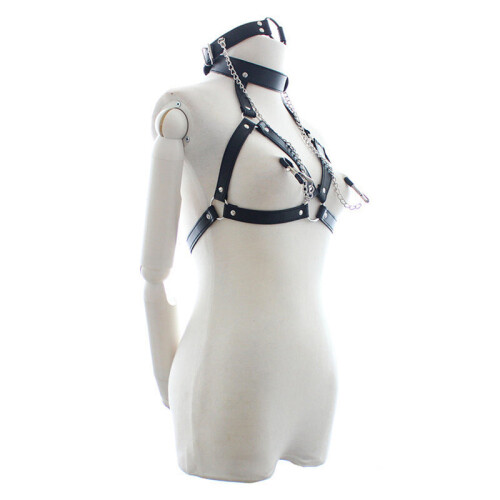 Three For One- Exposed Bondage Bra and Mouth Gag 1
