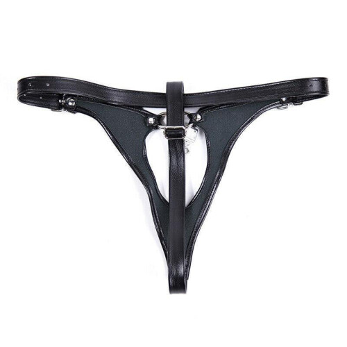 Dominatrix Leather Chain Knickers 1