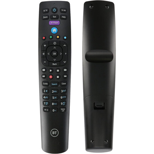 British Telecom BT Remote Control Latest Ergonomic Replacement For Freeview, BT TV & BT Youview 2