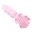 Glacier Glass Beaded Rose Dildo 2