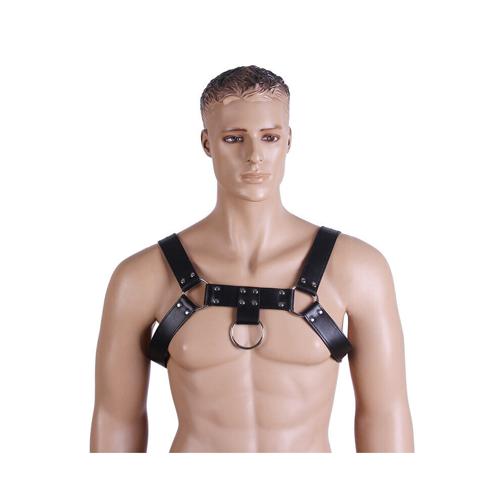 House Of Glass Black The Crossbow Men's Chest Harness (Black)