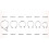 Metal Stainless Steel Cock Rings Set (6 Pack) 4