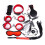 The Boss 11 Piece Bondage Kit (Black and Red) 2