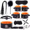 The Boss' 10 Piece Bondage Kit (Black and Orange) 1