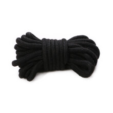 Black Cotton Bondage Rope- 10 Metre