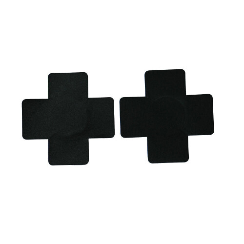 Black Cross Nipple Pasties