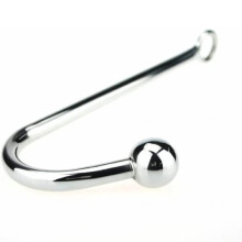 Stainless Steel Anal Hook and Bondage Rope