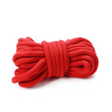 Red Cotton Bondage Rope- 10 Metre