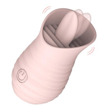 Vibrating Tongue Clitoral Vibrator (Red)