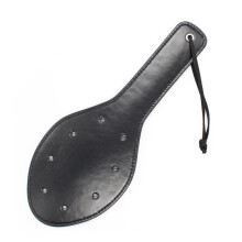 Faux Leather 8 Hole Indent Pink Spanking Paddle