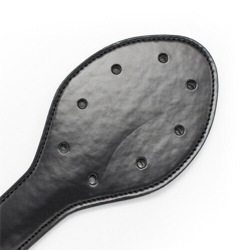 Faux Leather 8 Hole Indent Pink Spanking Paddle 1