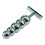 Beaded Anal Plug with T-Bar Base 1