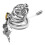 Metal Chastity Cage with Lock and Urethral Tube 1
