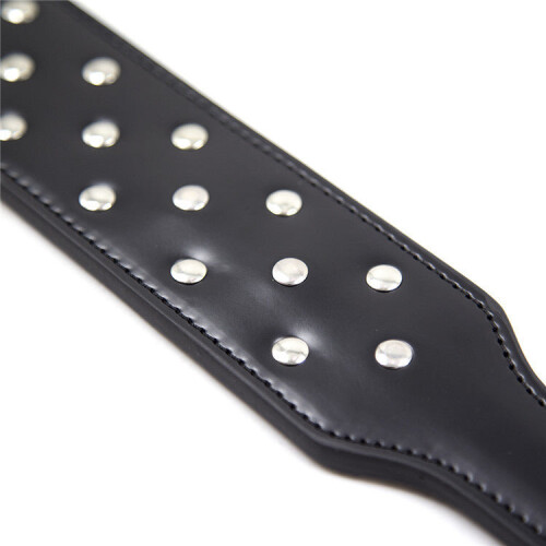 Studded Faux Leather Spanking Paddle 2
