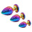 Multicoloured Unicorn Jewelled Butt Plugs (3 Piece) 1