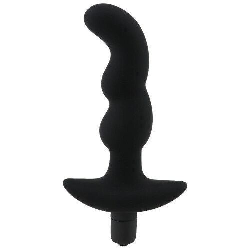 Big Black Vibrating Butt Plug 1