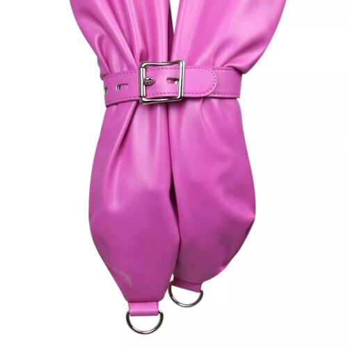 The Black Straight Jacket BDSM Clothing 2