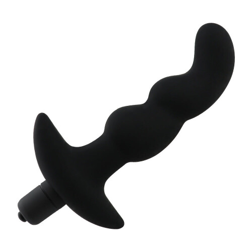 Big Black Vibrating Butt Plug 2