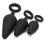 Pull Ring Butt Plugs - Set of 3 1