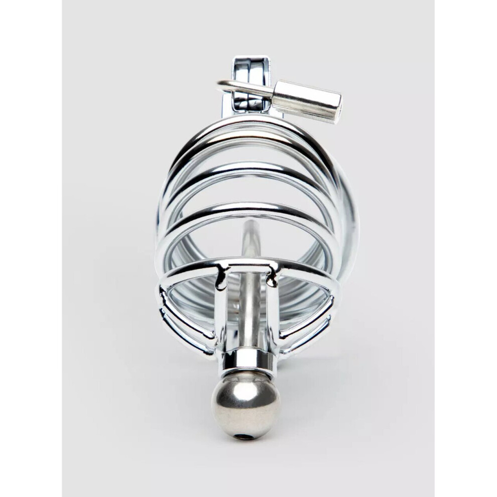 House Of Glass The Lord Stainless Steel Chastity Cage (3 Rings)