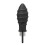 Vibrating Anal Toy with Texture and Pull Ring 2