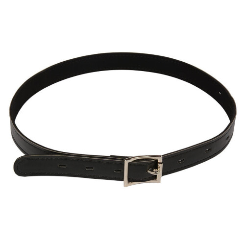 Black Faux Leather Fetish Full Body Straps 2