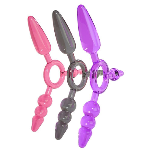 Purple Trident Anal Toy