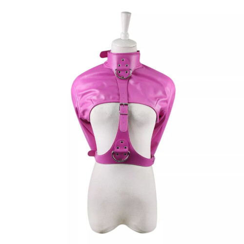 The Black Straight Jacket BDSM Clothing 1