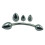 Double Ended Stainless Steel Anal Toy 2