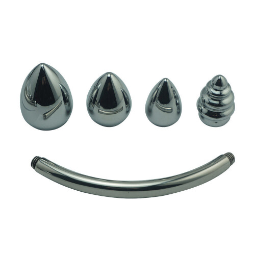 Double Ended Stainless Steel Anal Toy 2