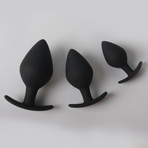 Silicone Butt Plug (3 Set)