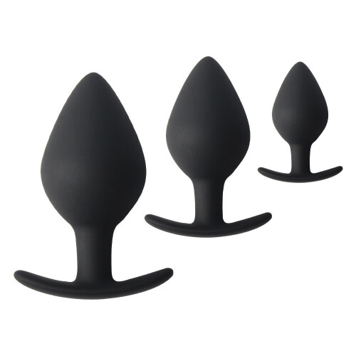Silicone Butt Plug (3 Set) 1